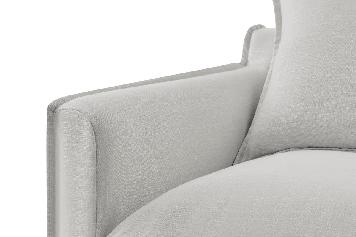 Brosa Palermo Armchair - Cloud Grey - SuperSaverAU - view 7
