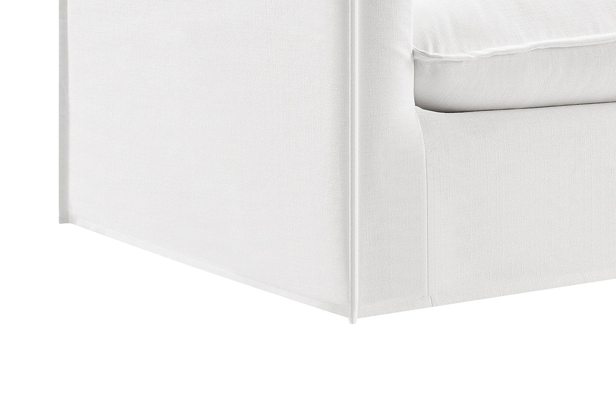 Brosa Palermo 3 Seater Sofa Bed (White)