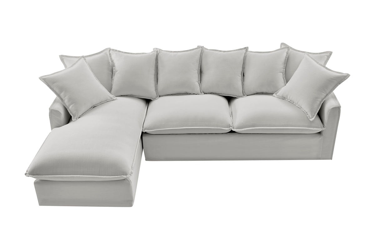 Brosa Palermo 3 Seater Modular Sofabed with Left Chaise (Grey)