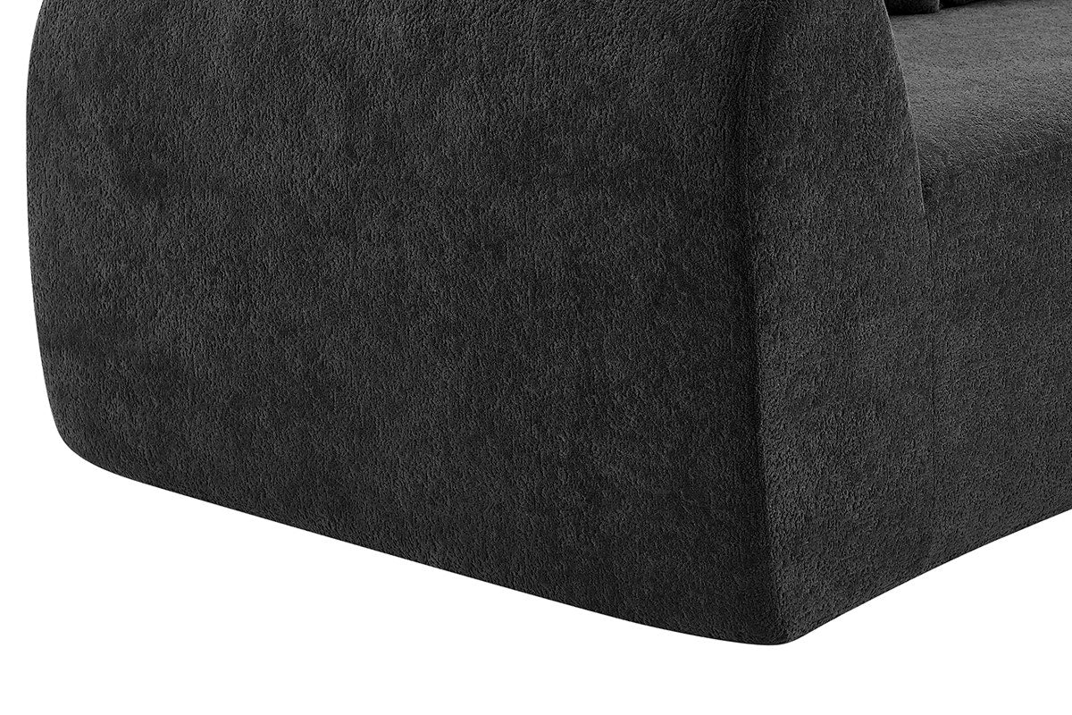 Brosa Regalia 5 Seater Compressed Sofa (Charcoal)
