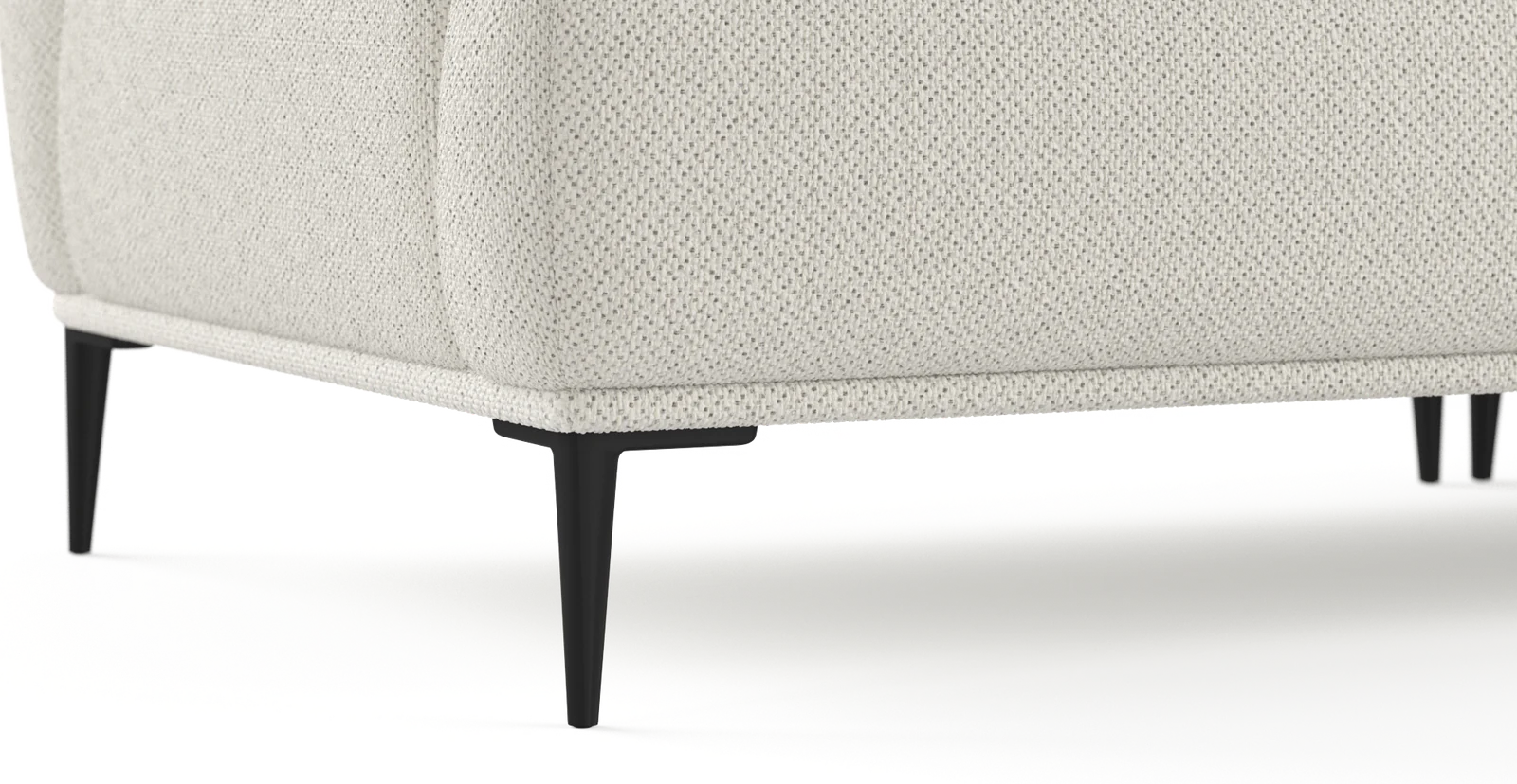 Brosa Seta 4 Seater Sofa (Seashell White)