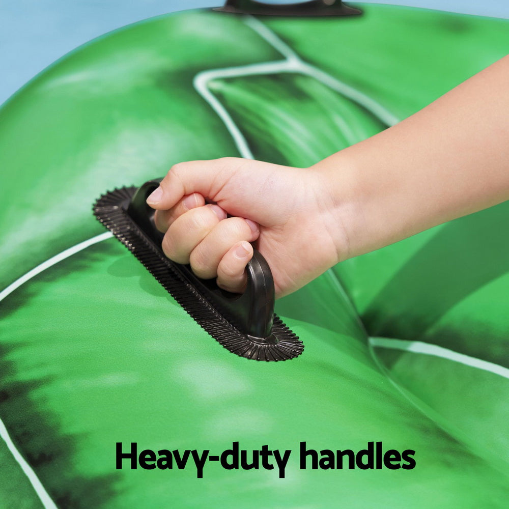 Bestway Inflatable Turtle Rider Pool Float 153x140CM with Heavy-Duty Handles - SuperSaverAU - view 5