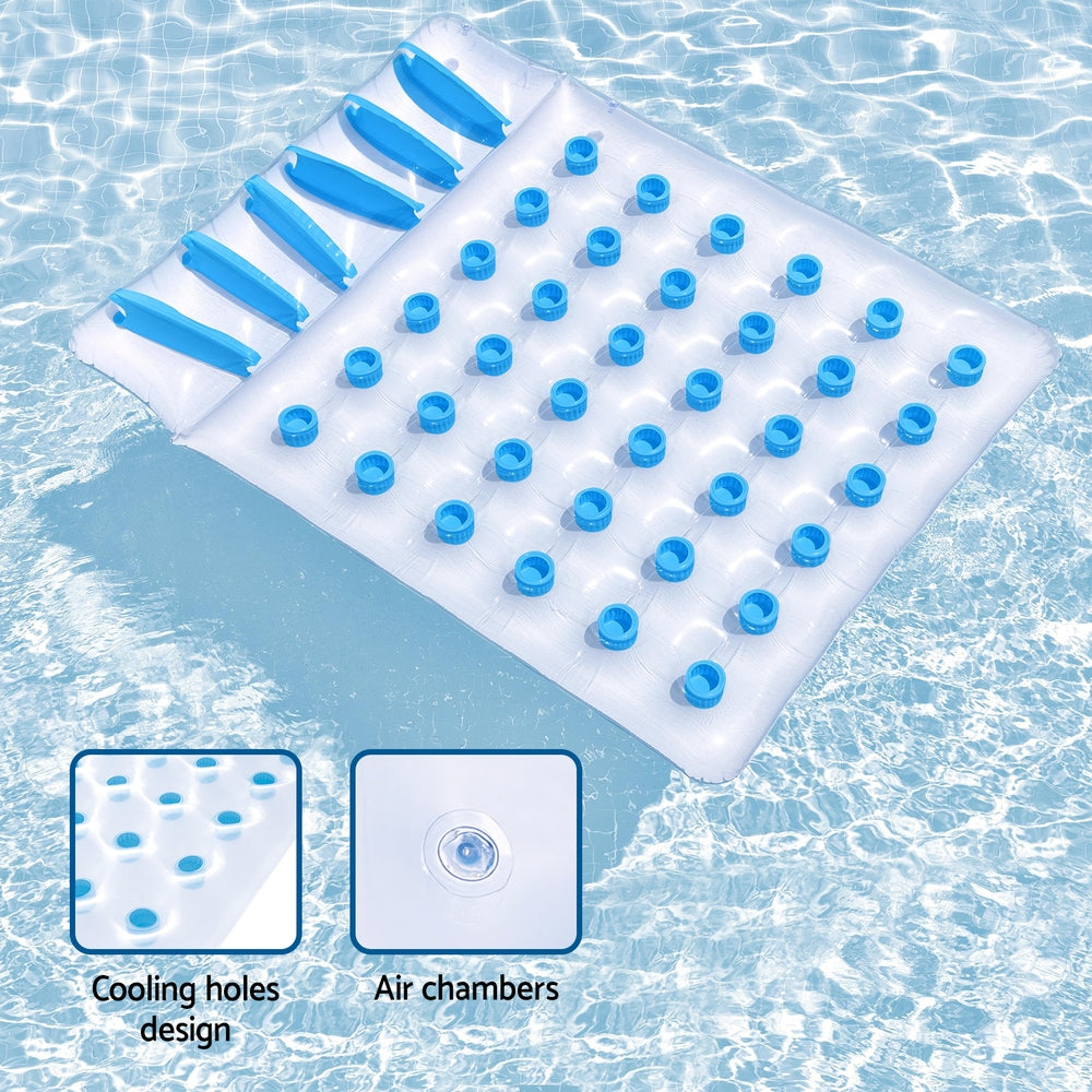 Bestway Inflatable Pool Float Lounge 173cm x 133cm, 200kg Capacity, Repair Kit Included - SuperSaverAU - view 4