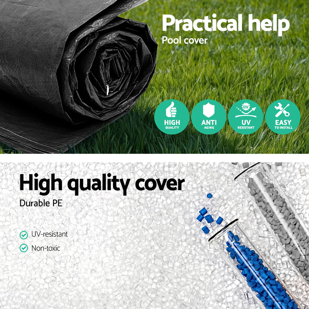 Bestway Pool Cover 2.44m Above Ground Swimming Pool UV-Resistant PVC Blanket - SuperSaverAU - view 4