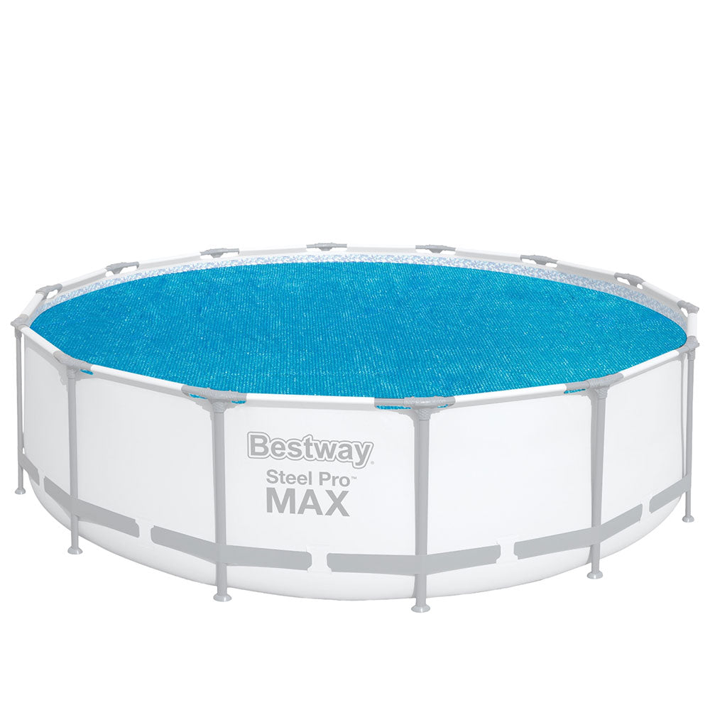 Bestway Pool Cover 4.17m Round - Durable, Solar Heat Retention, Minimizes Debris - SuperSaverAU - view 7