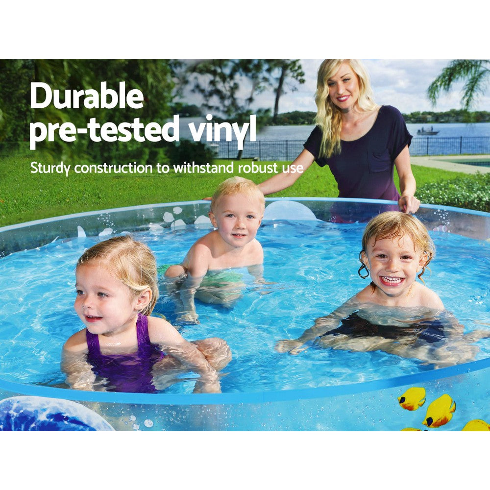 Bestway Fill-n-Fun Play Pool 183x38cm Easy Setup with Marine Graphics - SuperSaverAU - view 5