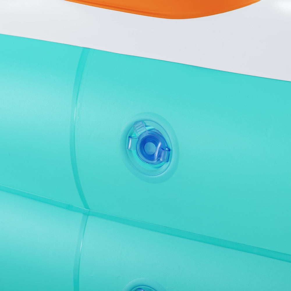 Bestway Kids Inflatable Basketball Play Pool 251x168cm with Drain Valve - SuperSaverAU - view 5