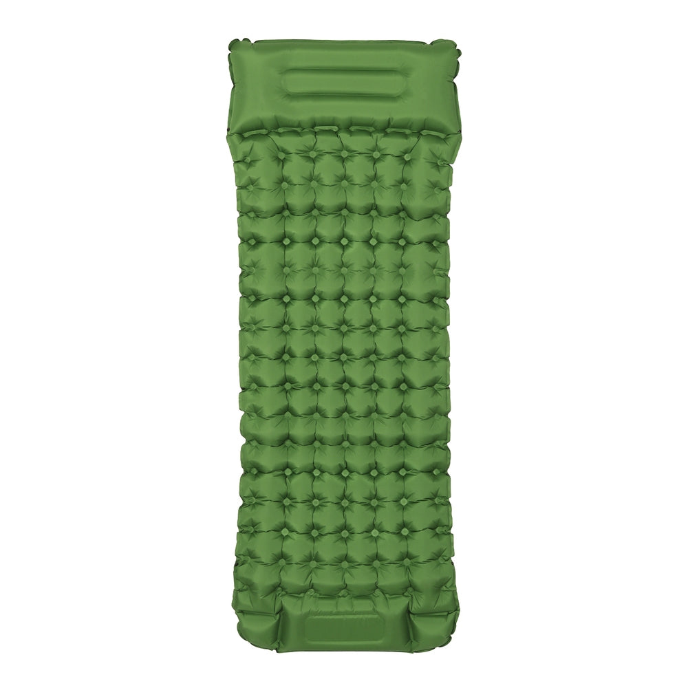 Weisshorn Self-Inflating Mat 200x70cm, 9cm Thick, Water-Resistant, Portable - SuperSaverAU - view 3