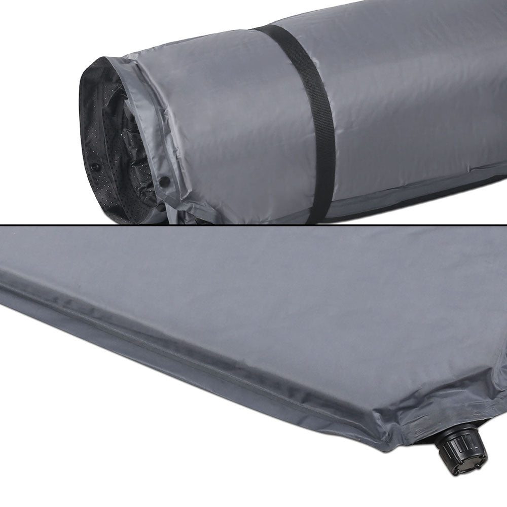 Weisshorn Double Self-Inflating Mat 199x137cm, Water Resistant, 4cm Foam - SuperSaverAU - view 6