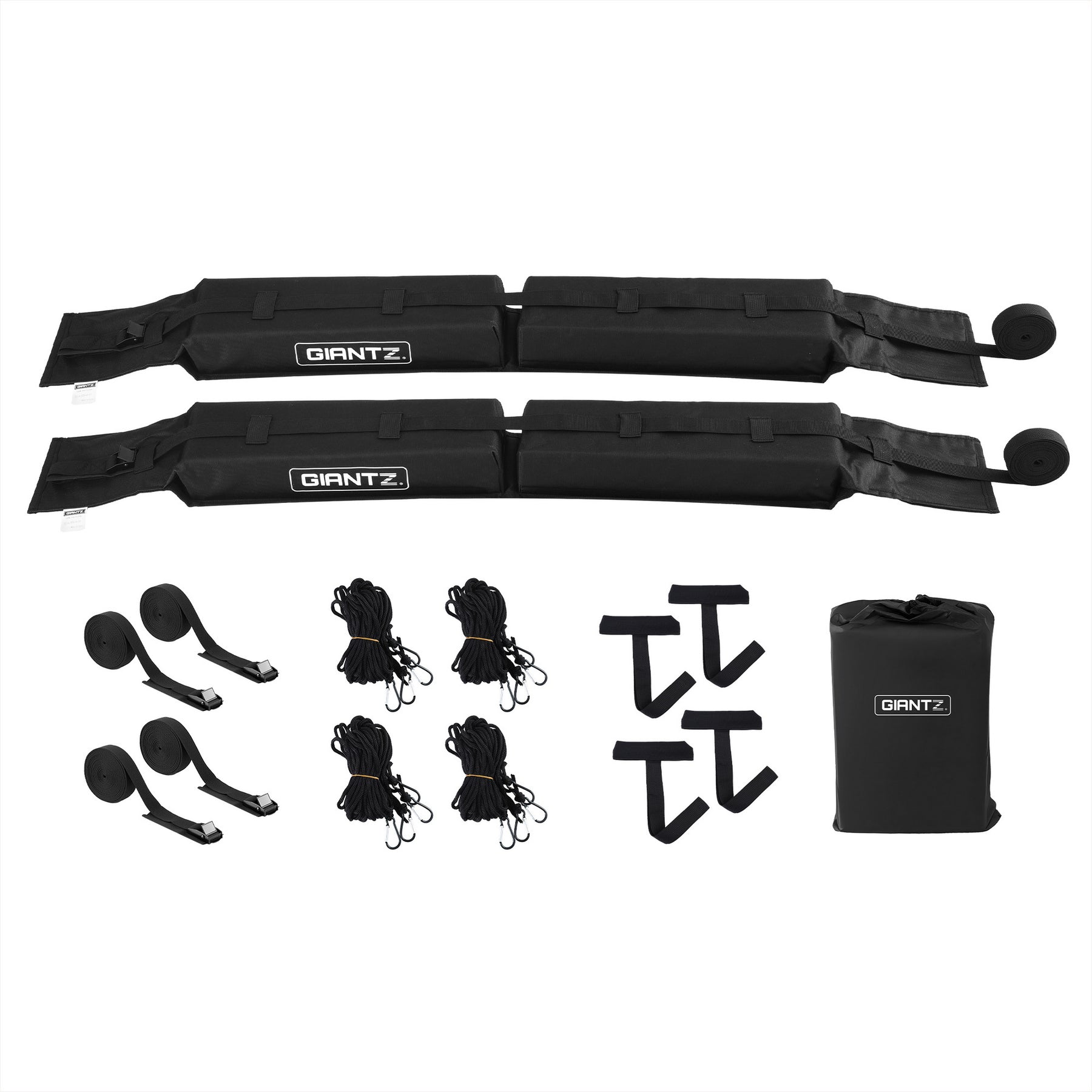 GIANTZ Universal Soft Kayak Roof Rack Pads 80kg