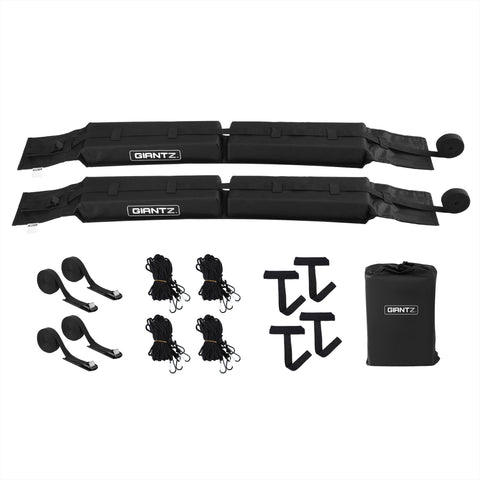 GIANTZ Universal Soft Kayak Roof Rack Pads 80kg