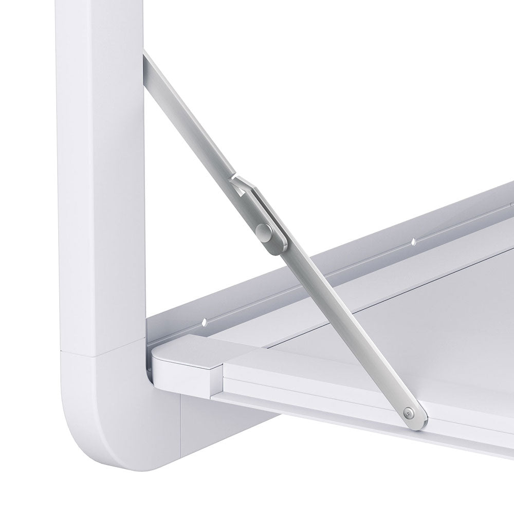 Weisshorn Caravan Table 800 x 450mm Folding Lockable White - SuperSaverAU - view 4
