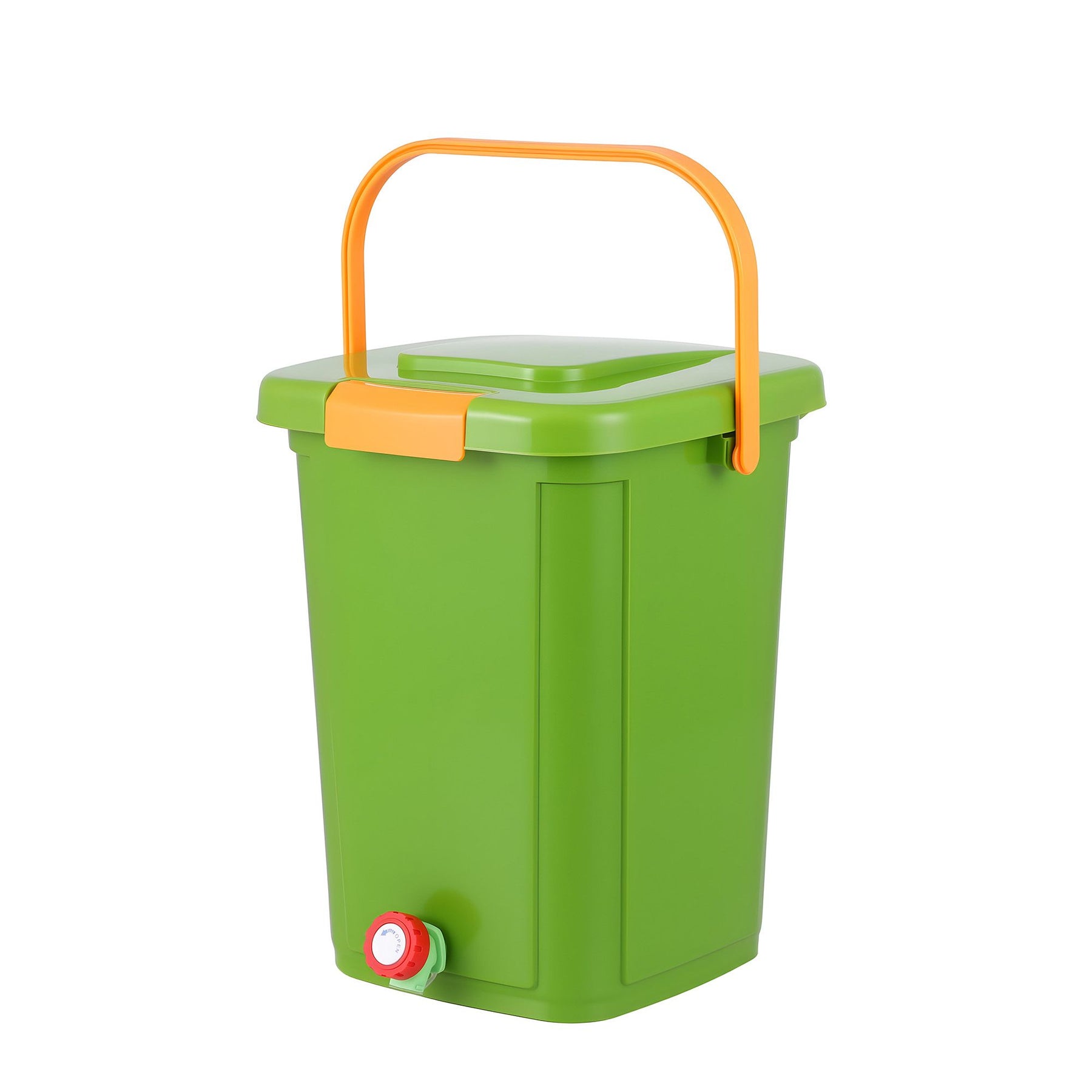 Gardeon 20L Kitchen Compost Bin with Drain Tap - Green