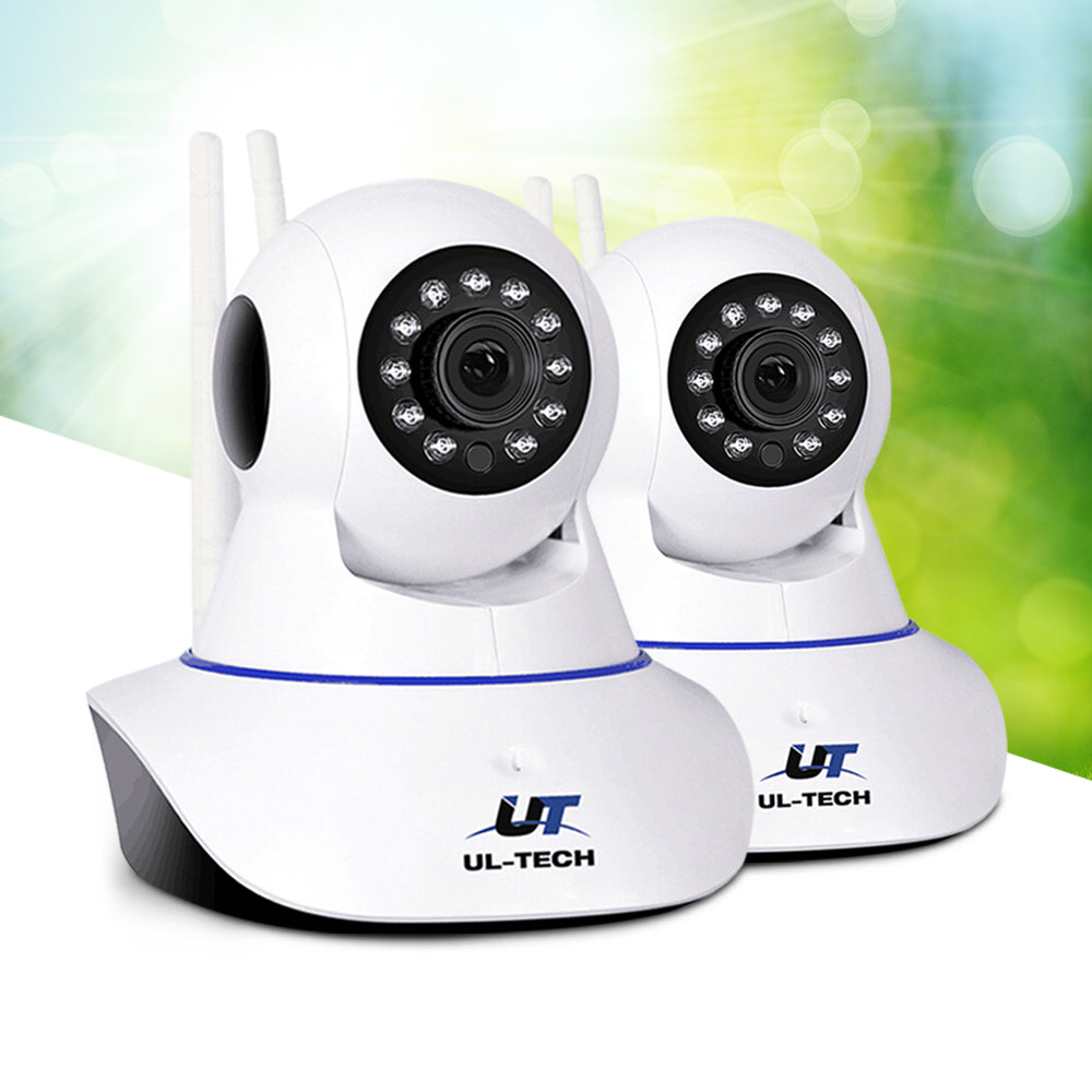 UL-tech 1080P Wireless IP Cameras Security WIFI Cam White - SuperSaverAU - view 8