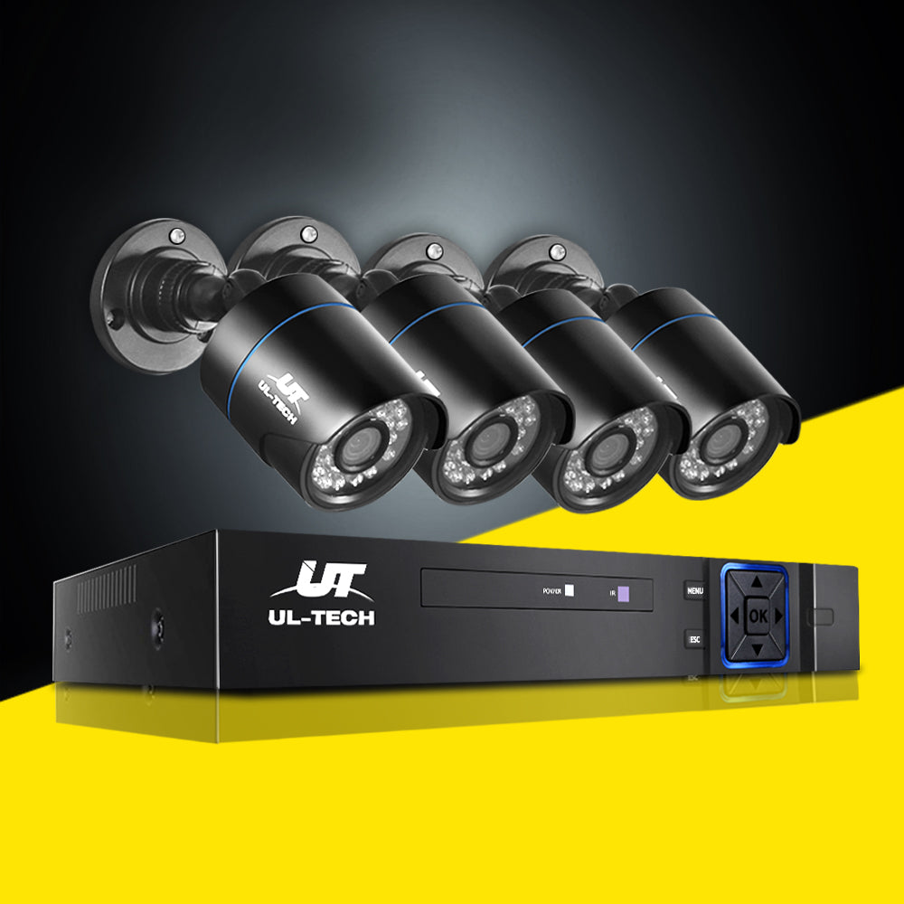 UL-tech CCTV Security System 4CH DVR 4 Cameras 1080p - SuperSaverAU - view 8