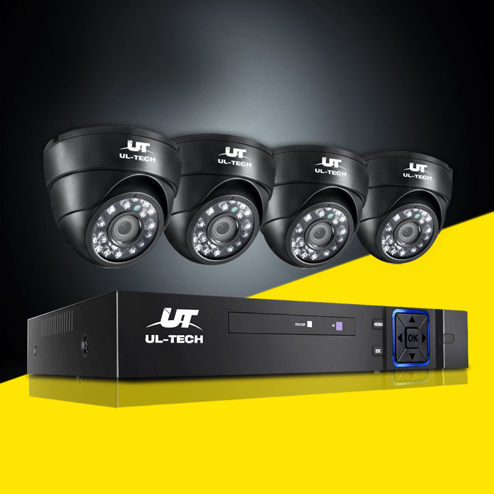 UL-tech CCTV Security System 4CH DVR 4 Cameras 1080p - SuperSaverAU - view 8