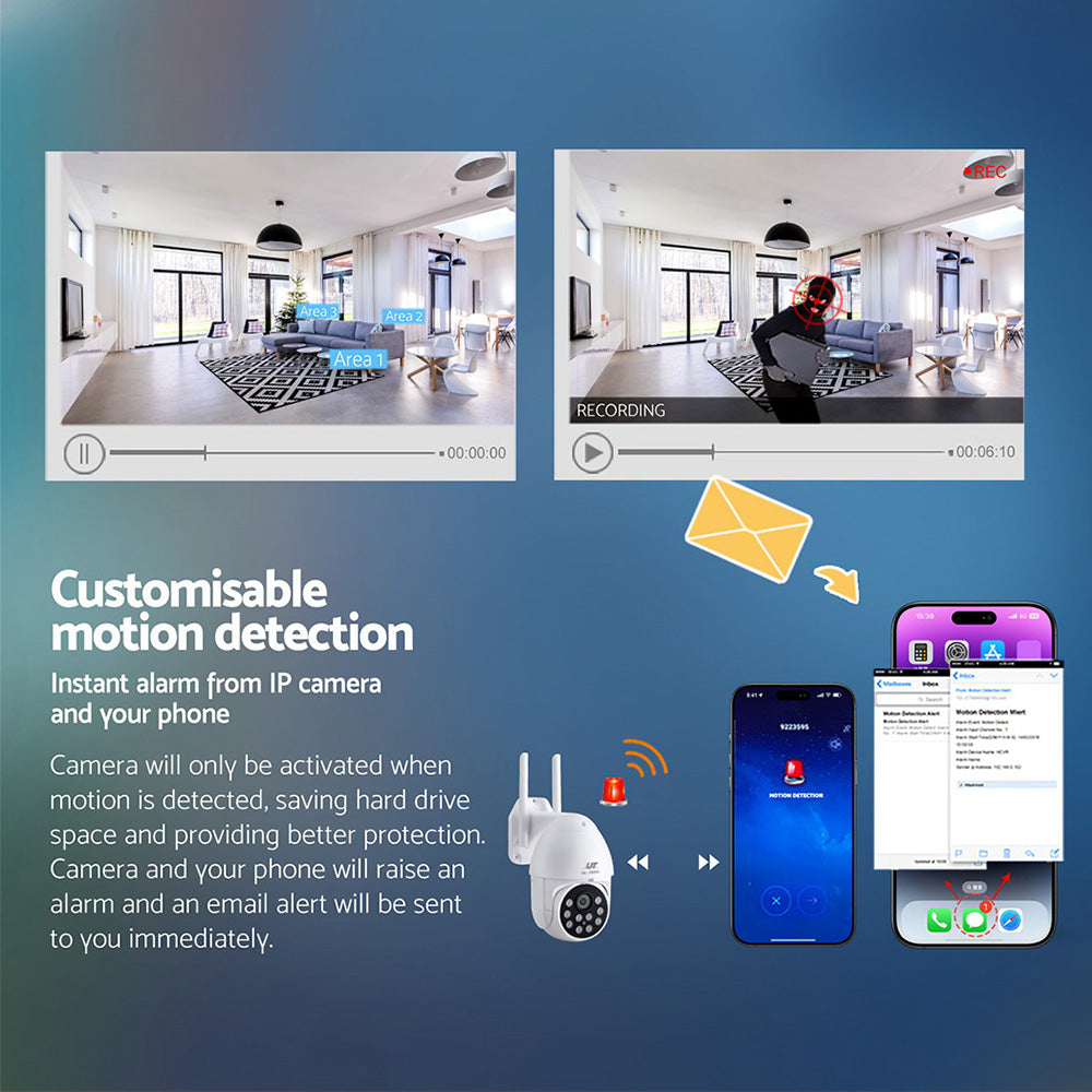 UL-tech 1080P Wireless IP Camera Security WIFI Cam - SuperSaverAU - view 6