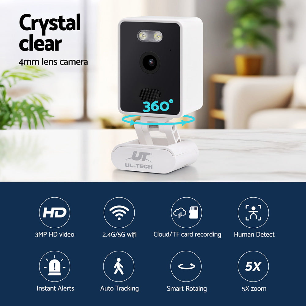UL-tech 3MP IP Camera Baby Monitor - SuperSaverAU - view 4