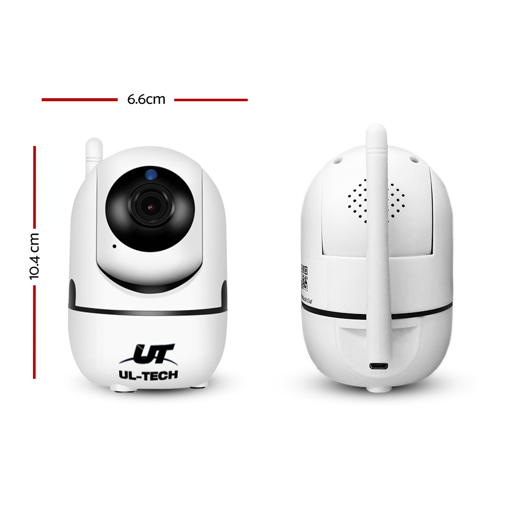 UL-Tech 1080P Wireless IP Camera Dome WiFi Home Security with Pan Tilt & Night Vision - SuperSaverAU - view 2