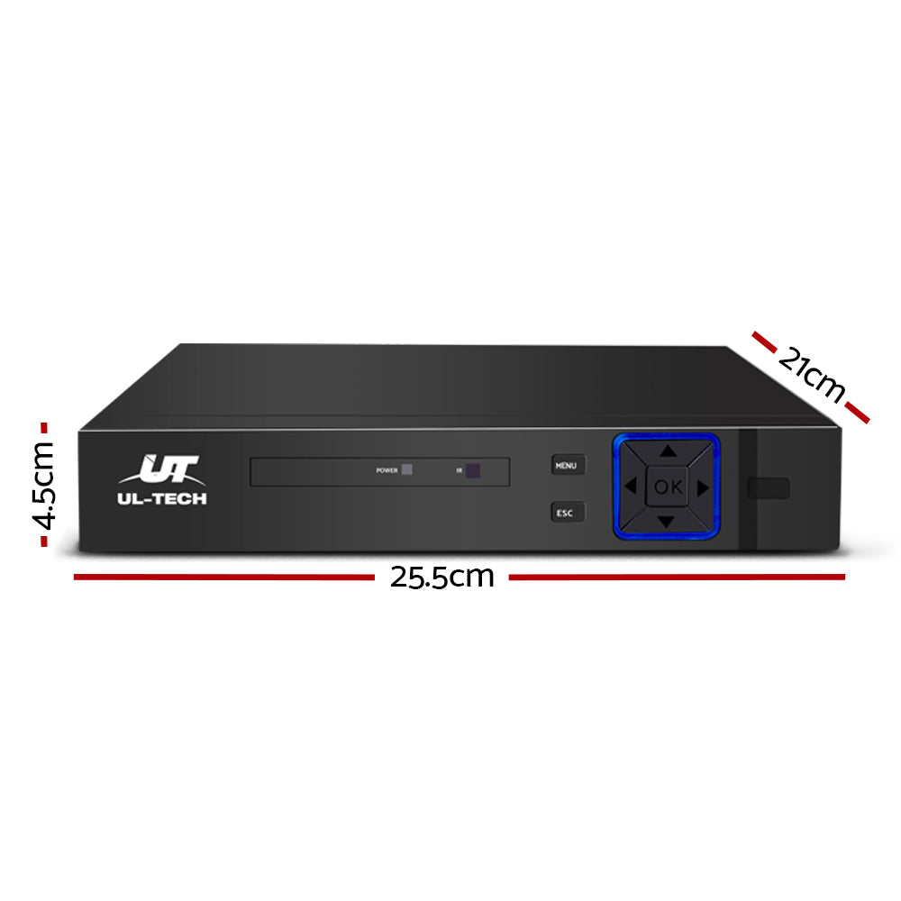 UL-tech 8CH DVR 1080P 5in1 CCTV Video Recorder - SuperSaverAU - view 2