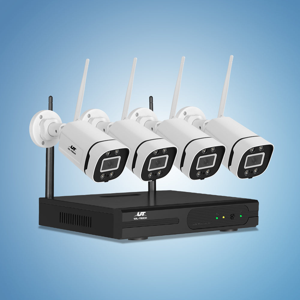 UL-tech Wireless Security Camera System 3MP 8CH NVR with 4 Cameras, IP65, H.265+ - SuperSaverAU - view 8