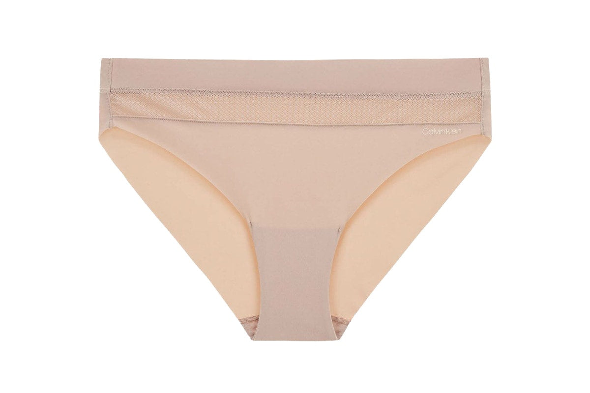 Calvin Klein Women's Perfectly Fit Flex Bikini (Beige, Size XS)