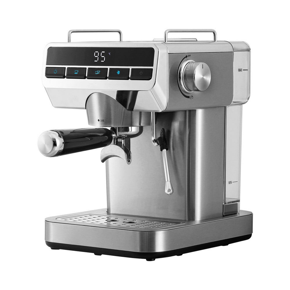 Devanti 20 Bar Coffee Machine Espresso Cafe Maker - SuperSaverAU - view 1