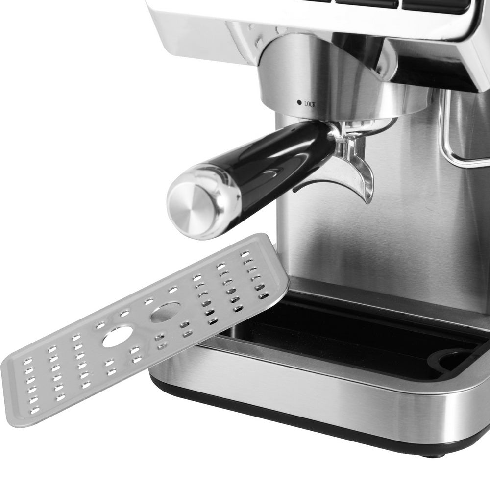 Devanti 20 Bar Coffee Machine Espresso Cafe Maker - SuperSaverAU - view 4