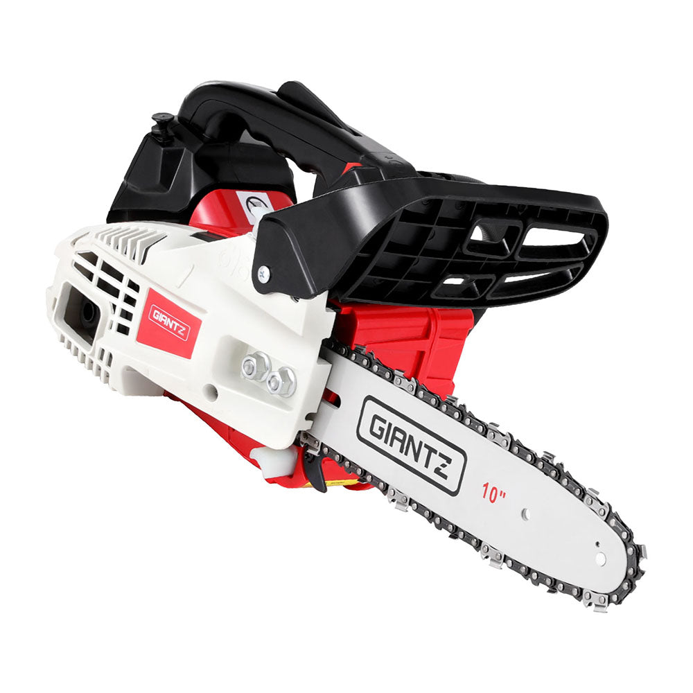 Giantz 25cc Petrol Chainsaw 10" Bar E-Start Tree Pruning Chain Saw - SuperSaverAU - view 7