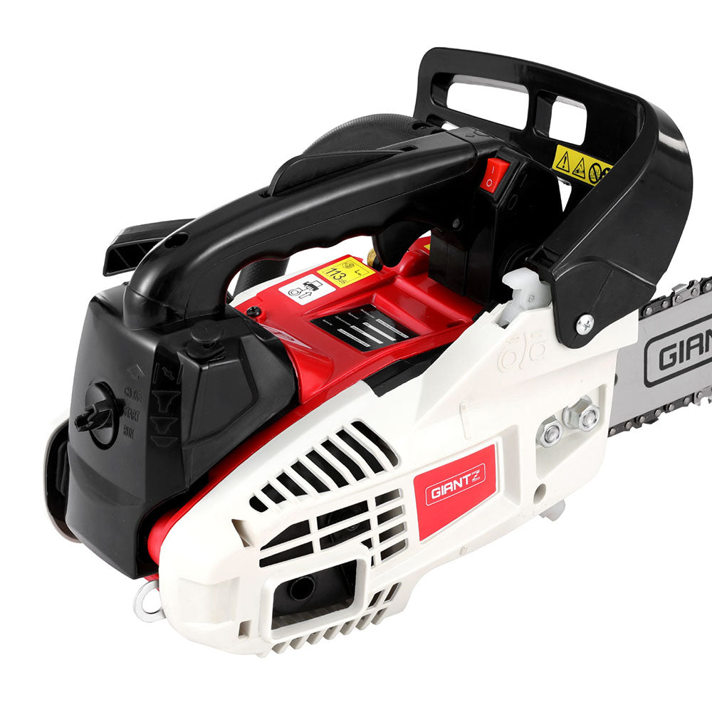 Giantz 25cc Petrol Chainsaw 10" Bar E-Start Tree Pruning Chain Saw - SuperSaverAU - view 4