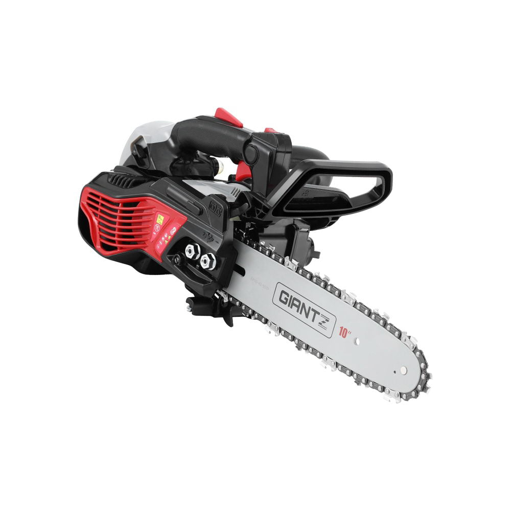 Giantz 25CC Petrol Chainsaw 10'' Bar Lightweight for Pruning & Cutting - SuperSaverAU - view 1