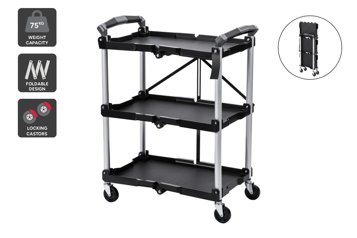 Certa Foldable Utility Storage Cart