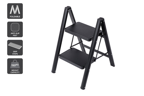 Certa Steel 2-Step Folding Ladder