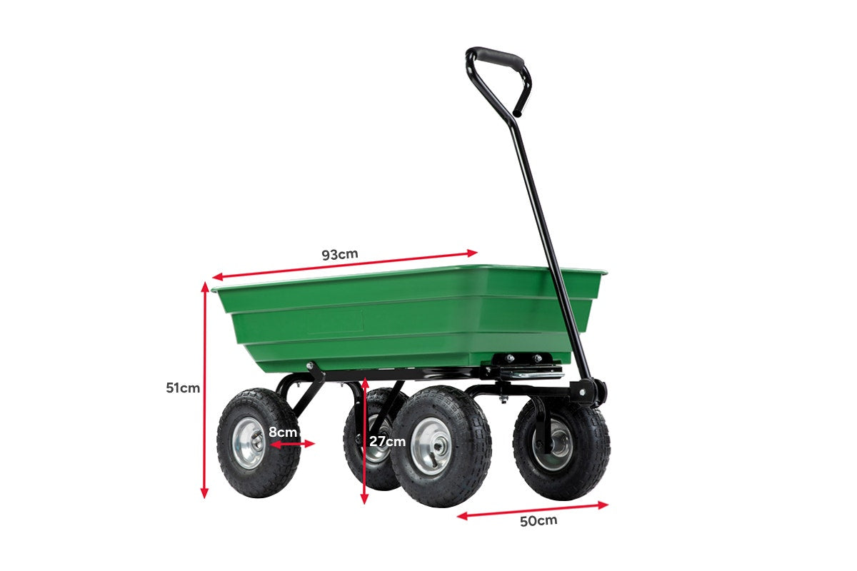 Certa 75L Garden Poly Dump Cart
