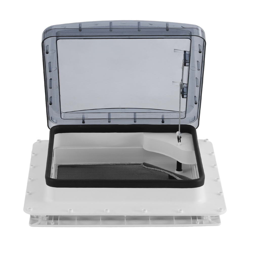 Weisshorn Caravan Roof Vent with Flyscreen - White