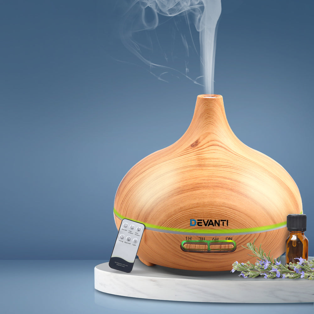 Devanti Aroma Diffuser Aromatherapy Humidifier 300ml - SuperSaverAU - view 8