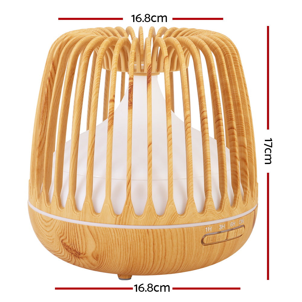 Devanti Aroma Diffuser Aromatherapy Remote 500ml - SuperSaverAU - view 2