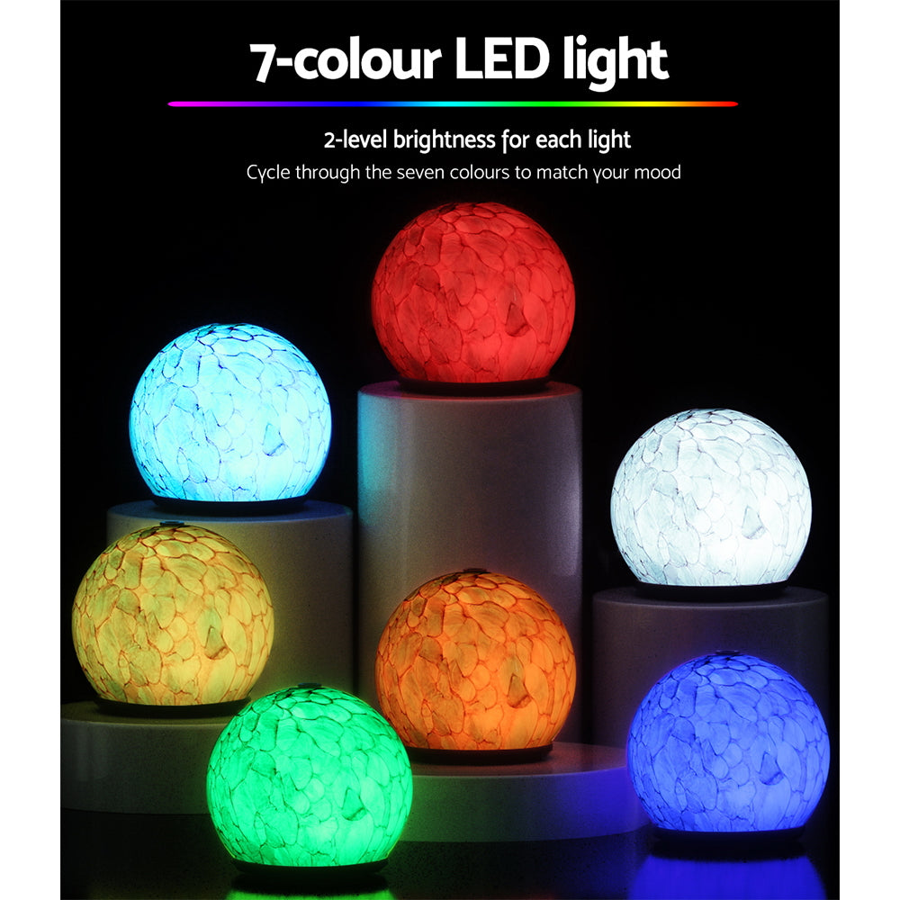 Devanti Aroma Diffuser Aromatherapy Glass 240ml - SuperSaverAU - view 5