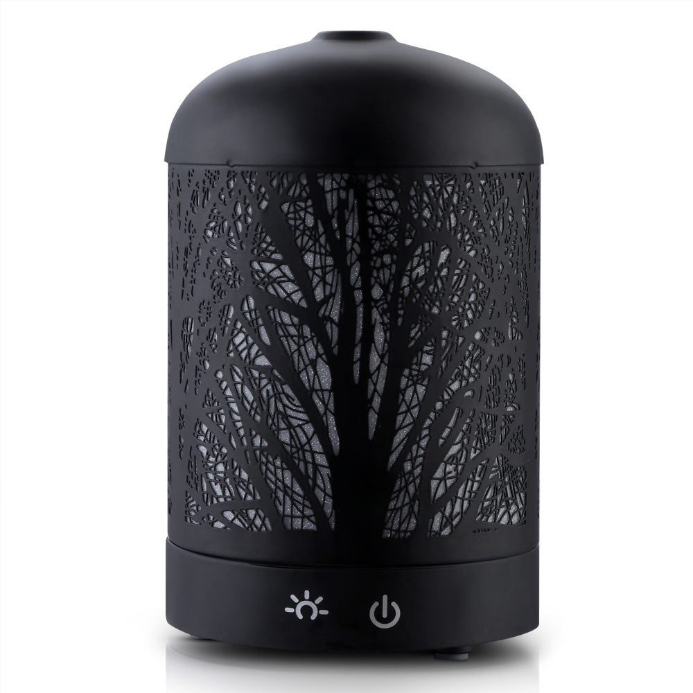 Devanti Aroma Diffuser Aromatherapy Black 160ml - SuperSaverAU - view 2