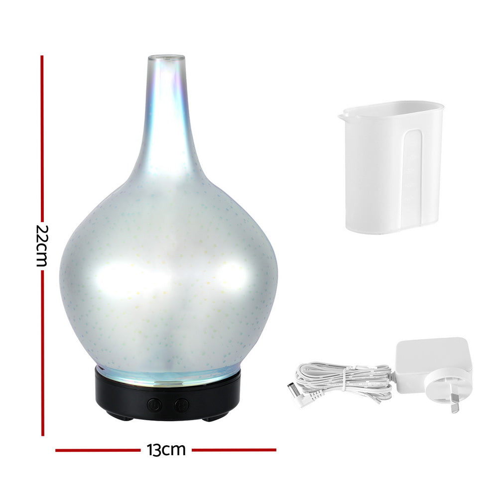 Devanti Ultrasonic Aroma Diffuser with 3D Light