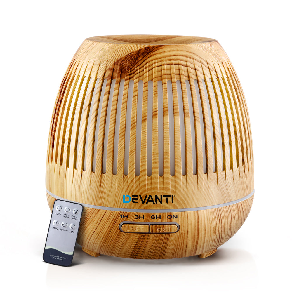 Devanti Aroma Diffuser Aromatherapy Humidifier 400ml - SuperSaverAU - view 1