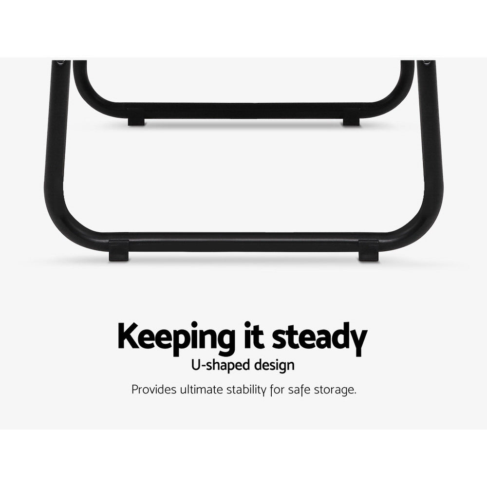 Artiss Metal Clothes Rack 101cm x 39.5cm x 151cm - Sturdy, Space-Saving Design - SuperSaverAU - view 6