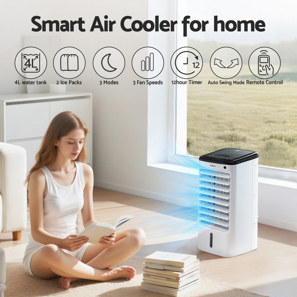 Devanti Evaporative Air Cooler with Remote 4L Capacity - SuperSaverAU - view 5