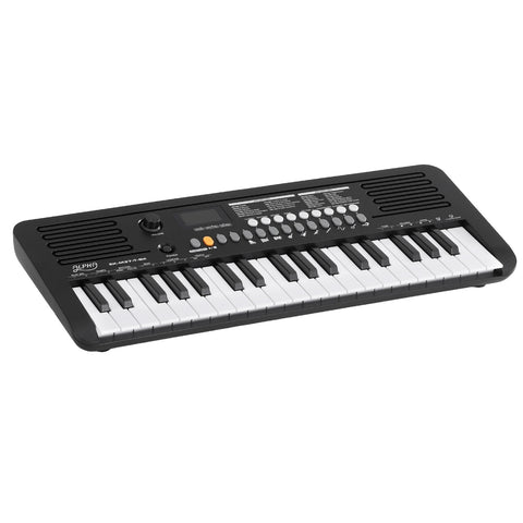 Alpha 37-Key Digital Piano Keyboard, Touch Function, 255 Tones, Black - SuperSaverAU - view 1