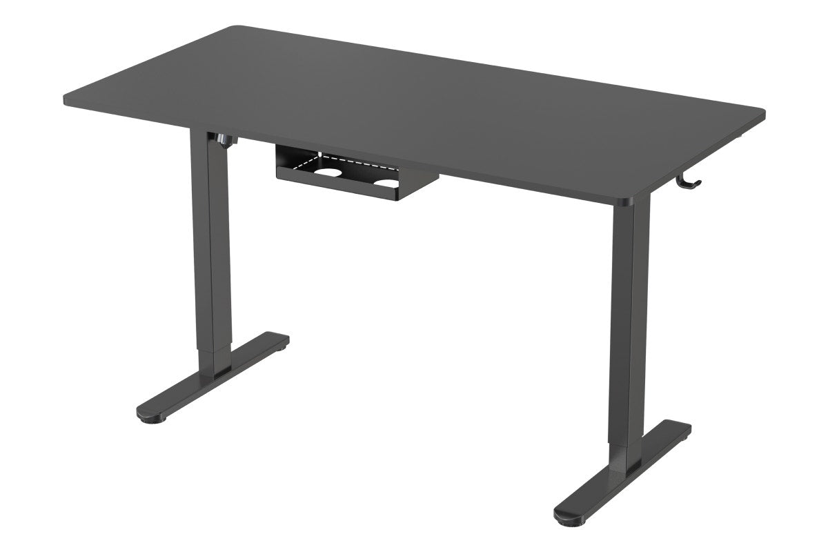 Ergolux Electric Standing Desk 140 x 70cm (Black/Black)
