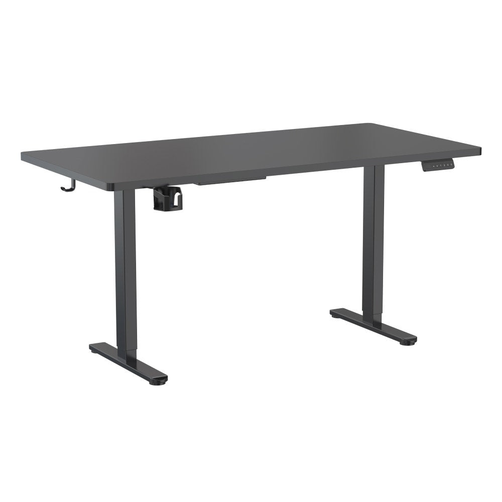 Ergolux Electric Dual Motor Standing Desk 180 x 80cm (Black/Black)