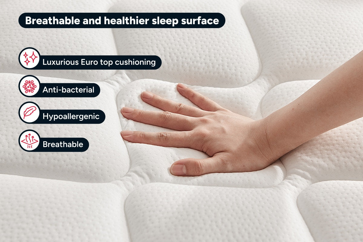 Ergolux Comfort Plus Pocket Spring Mattress (Double)