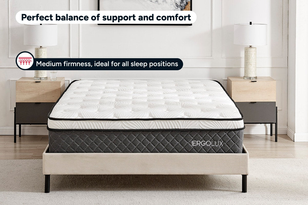 Ergolux Luxe Pocket Spring Mattress - King - SuperSaverAU - view 2