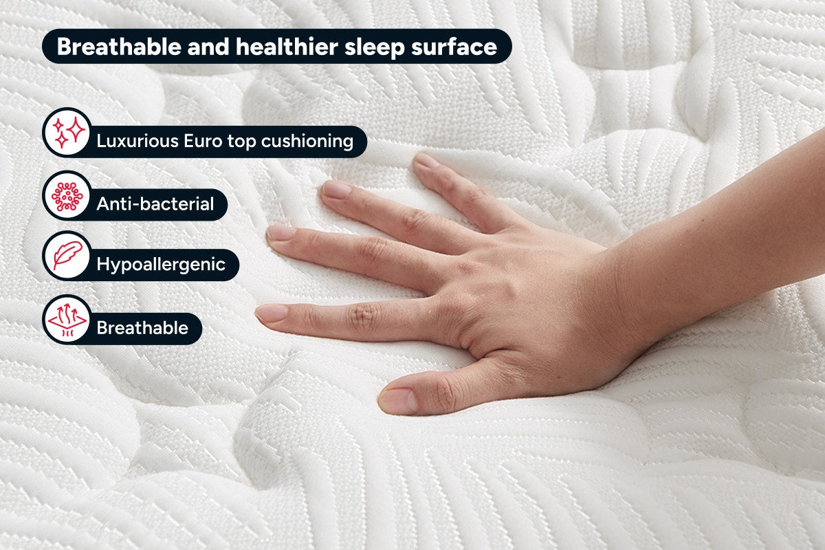 Ergolux Luxe Pocket Spring Mattress (King)
