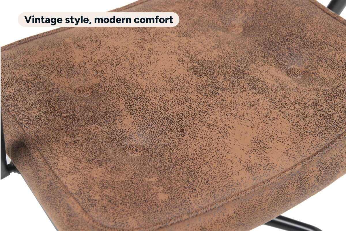 Ovela Retro Office Chair (Tan)